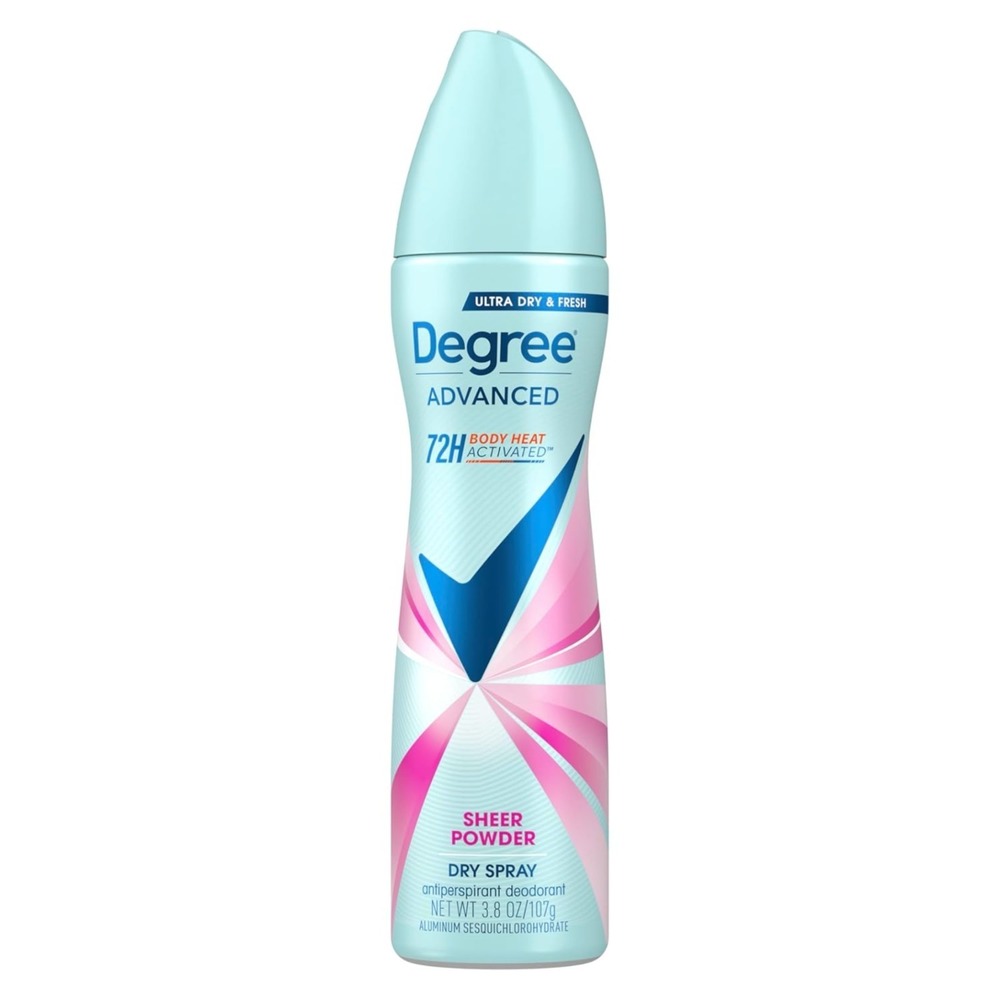 Degree Advanced Sheer Powder Dry Spray 72H Antiperspirant Deodorant Lot of‎ 3 - Picture 3 of 11